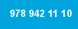 978 942 11 10 978 942 11 10